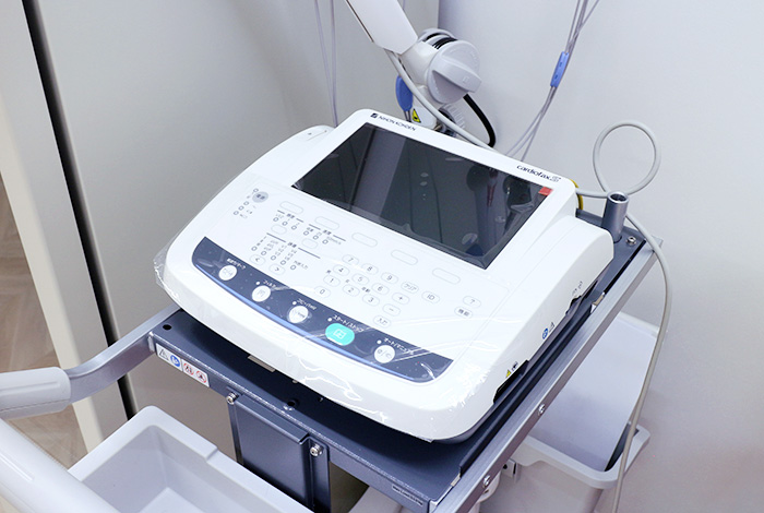 心電図検査器 イメージ